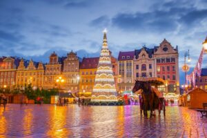 Adventní Wroclaw A Vyhlášené Trhy