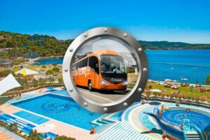 Zkrácená dovolená na slovinském pobřeží s dopravou a polopenzí v ceně