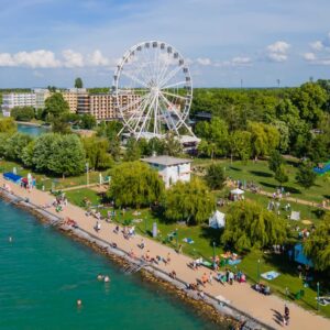 Koupání a zábava u Balatonu